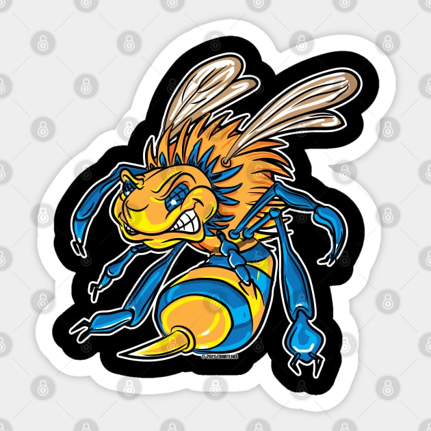 Killa or Killer Bee Sticker by eShirtLabs